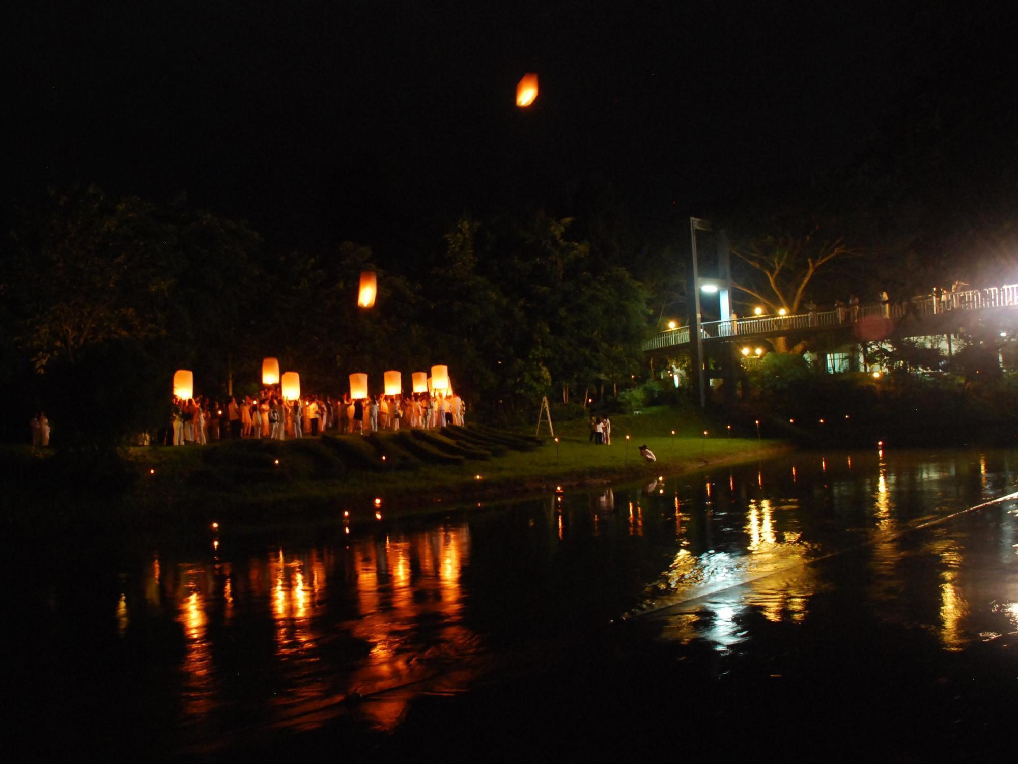 Suanphet Riverview Resort Ban Tha Mai Ruak Bagian luar foto